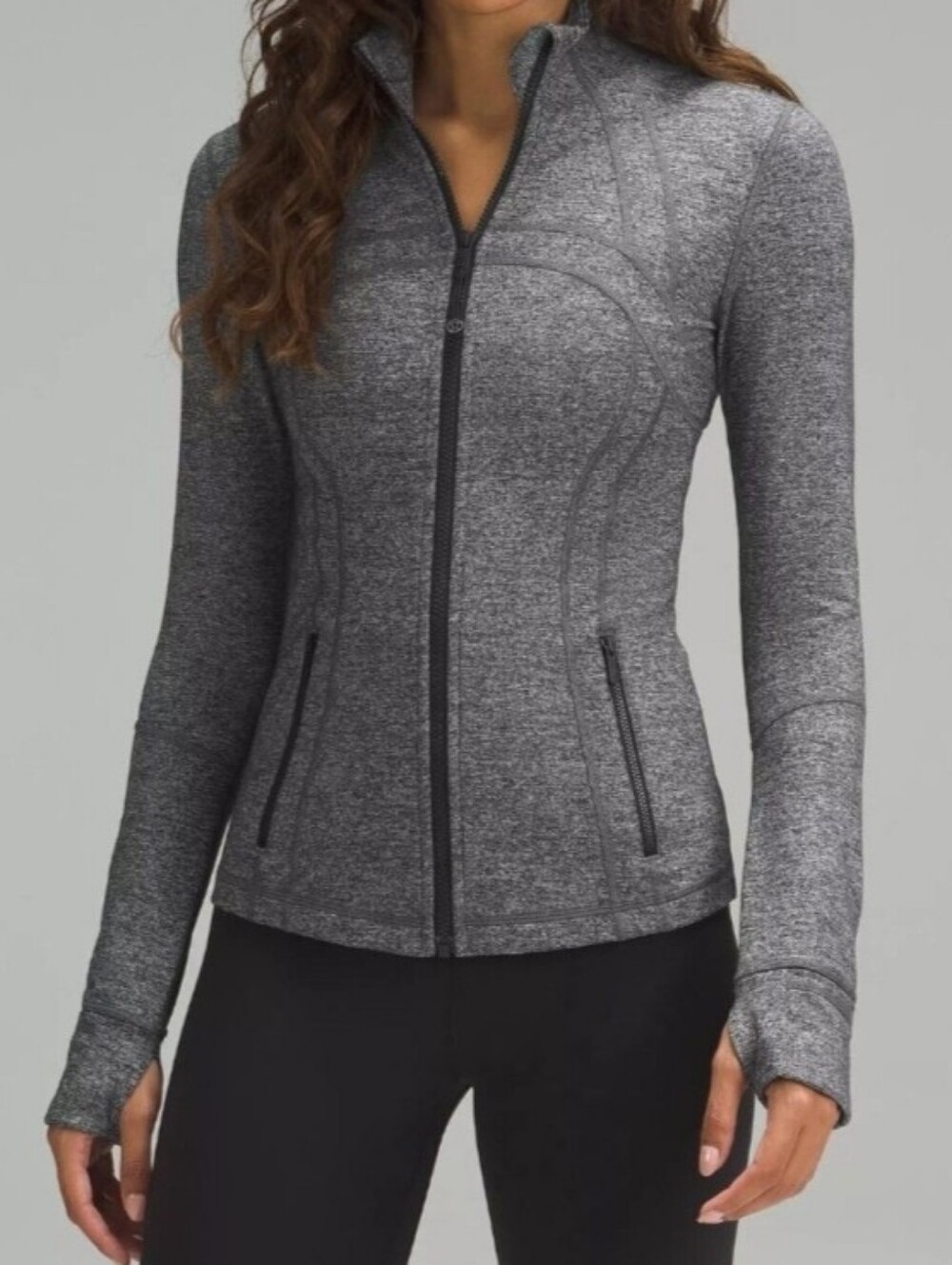 Lululemon Define Jacket Size 6 Gray Full Zip
